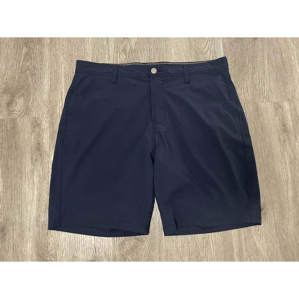 Foreign Rider Co. Shorts Men's 36 Blue Odyssey Tech Golf Performance Jordan